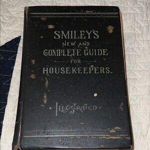 Rare 1901 Smileys New And Complete Guide For Housekeepers book